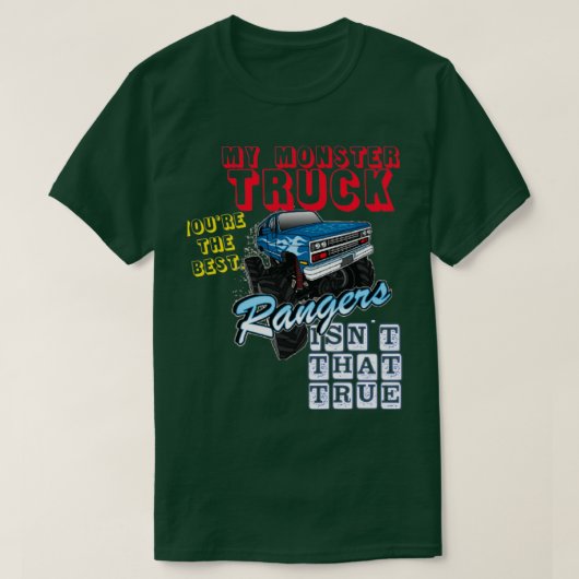 モンスタートラックの口笛 Tシャツ (デザイン正面)