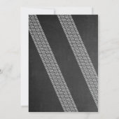 モンスタートラックの子供の誕生日パーティー 招待状 (裏面)