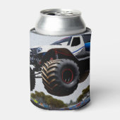 モンスタートラックの打ち上げ、クーラーボックス 缶クーラー (缶正面)