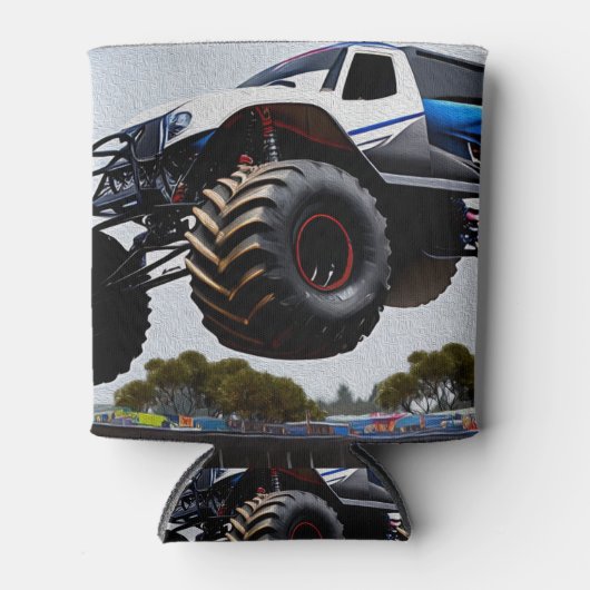 モンスタートラックの打ち上げ、クーラーボックス 缶クーラー (正面)