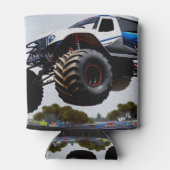 モンスタートラックの打ち上げ、クーラーボックス 缶クーラー (裏面)