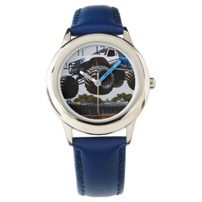 モンスタートラックの打ち上げ、ボーイズ・腕時計 腕時計 (正面)