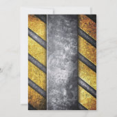 モンスタートラックの招待状 招待状 (裏面)