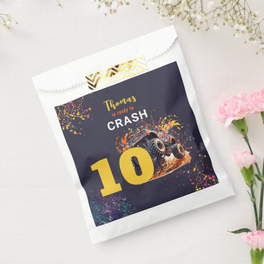 モンスタートラックの暗い誕生日をクラッシュする準備ができている フェイバーバッグ