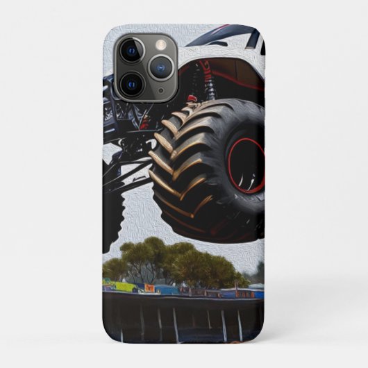 モンスタートラックの発射 Case-Mate iPhoneケース (裏)