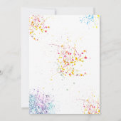 モンスタートラックの誕生日をクラッシュする準備ができている 招待状 (裏面)