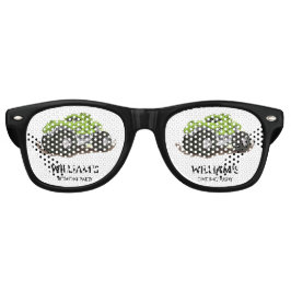 モンスタートラックの誕生日パーティー　シンプルな少年の誕生日 レトロサングラス