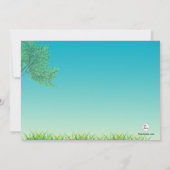 モンスタートラックの赤い誕生日のパーティの招待状 招待状 (裏面)