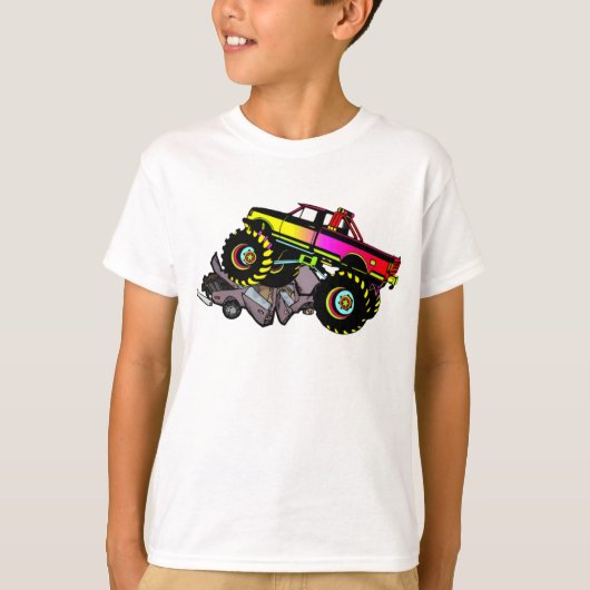 モンスタートラックのTシャツ Tシャツ (正面)