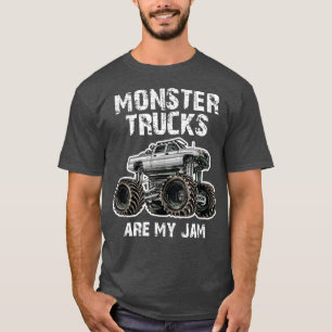 モンスタートラックは私のジャムである；大きな上昇グレートラック Tシャツ