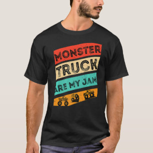 モンスタートラックは私のジャムモンスタートラックヴィンテージ脂肪 Tシャツ