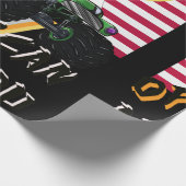 モンスタートラックオールアメリカンデザイン ラッピングペーパー (角)