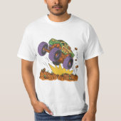 モンスタートラックカボチャ場 Tシャツ (正面)