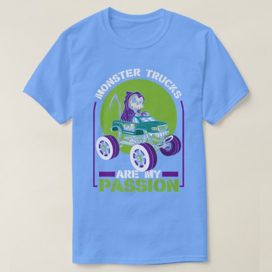 モンスタートラックカー2067 Tシャツ (デザイン正面)