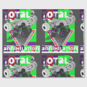 モンスタートラックキッズ懸命コアクール ラッピングペーパー (フラット)