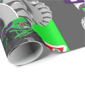 モンスタートラックキッズ懸命コアクール ラッピングペーパー (ロールコーナー)