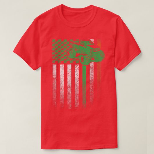 モンスタートラックギフトセント Tシャツ (デザイン正面)