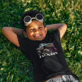 モンスタートラックグラフィック名Tシャツ（男の子用） Tシャツ