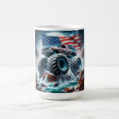 モンスタートラックコーヒーマグ コーヒーマグカップ (中央)