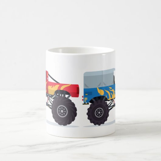 モンスタートラックコーヒーマグ コーヒーマグカップ (中央)
