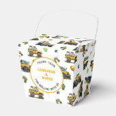 モンスタートラックサファリウォーターカラーツインボーイズ誕生日 フェイバーボックス (正面サイド)