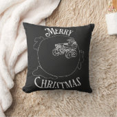 モンスタートラックサンタ クッション (ブランケット)