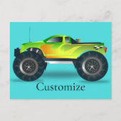 モンスタートラックサンダー_コーブ シーズンポストカード (正面)