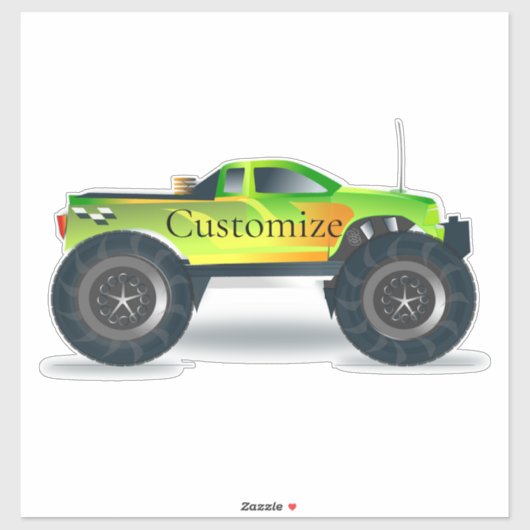 モンスタートラックサンダー_コーブ シール (シート)