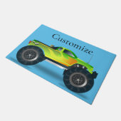 モンスタートラックサンダー_コーブ ドアマット (アングル)