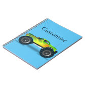 モンスタートラックサンダー_コーブ ノートブック (左側)