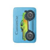 モンスタートラックサンダー_コーブ バスマット (正面縦)