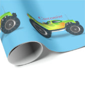 モンスタートラックサンダー_コーブ ラッピングペーパー (ロールコーナー)