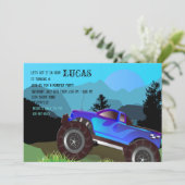 モンスタートラックシーニック招待状 招待状 (スタンド正面)