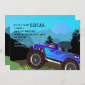 モンスタートラックシーニック招待状 招待状 (正面/裏面)