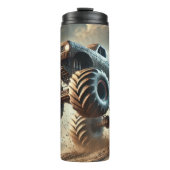 モンスタートラックスタジアムレーシングパワースリル タンブラー (正面)