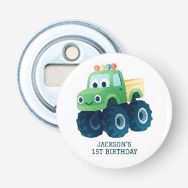 モンスタートラックスマッシュ&クラッシュ誕生日 栓抜き