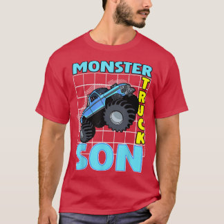 モンスタートラックソンモンスタートラックファミリーファン Tシャツ