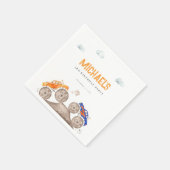 モンスタートラックバッシュパーティー スタンダードカクテルナプキン (角)