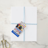 モンスタートラックバレンタインメッセージカード ギフトタグ (より糸付き)