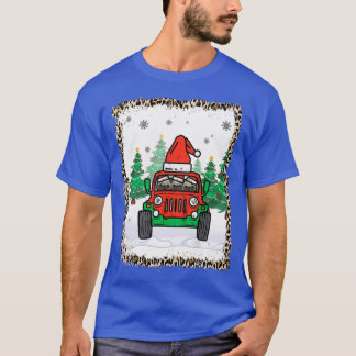 モンスタートラックパグサンタクリスマスドッグ恋人クリスマスB Tシャツ
