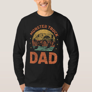 モンスタートラックパパ父パパビッグトラック Tシャツ