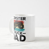 モンスタートラックパパ コーヒーマグカップ (正面左)