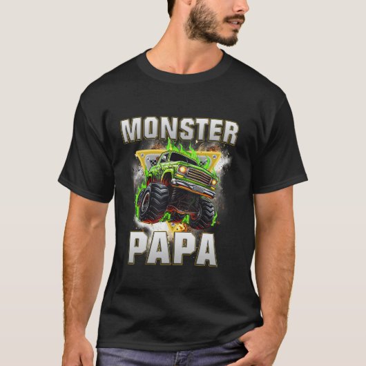 モンスタートラックパモンスタートラックは私のジャムボーイズK Tシャツ (正面)