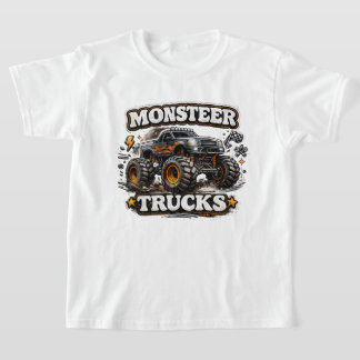 モンスタートラックパワーキッズTシャツ Tシャツ