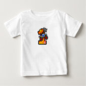 モンスタートラックパーティー番号1 ベビーTシャツ (正面)