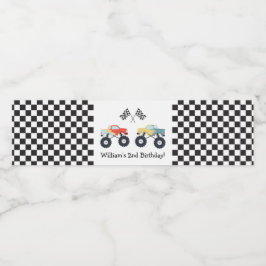 モンスタートラックパーティー ペットボトルラベル