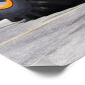 モンスタートラックプリント ポスター (角)