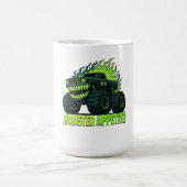 モンスタートラックホラー炎 コーヒーマグカップ (中央)