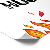 モンスタートラックボーイズのカスタマイズ可能な誕生日パーティー ポスター (角)