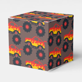 モンスタートラックボーイ誕生日パーティー フェイバーボックス